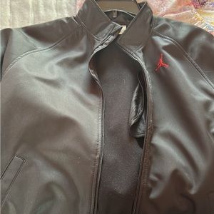 Red and Black Jordan Jumpman jacket